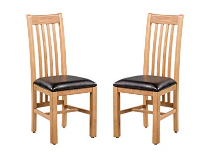 Amazon.com - Trithi Furniture - Hillsboro REAL Solid Oak Dining