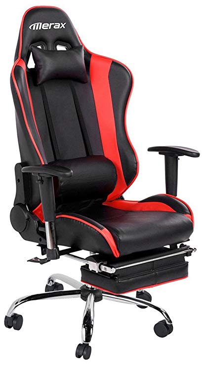 Amazon.com: Merax Ergonomic Series Pu Leather Office Chair Racing