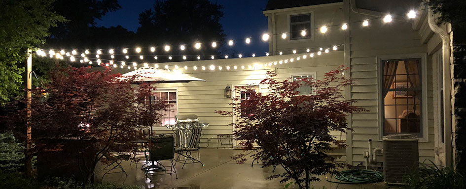 Create the Perfect Patio with Globe String Lights | Bright Ideas