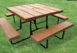 BarcoBoard™ Square Picnic Table | Barco Products