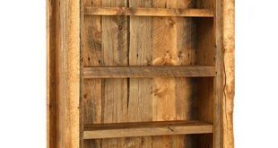 Weathered Pine Bookcase - Lodge Craft