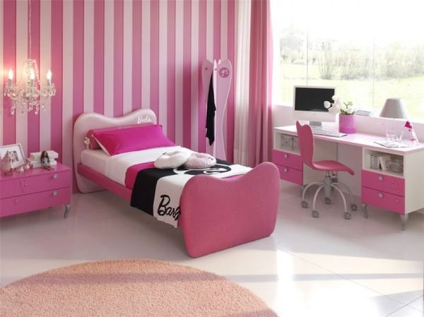 Stylish Girls Pink Bedrooms Ideas