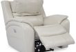 Furniture Karuse Leather Power Recliner with Power Headrest and USB