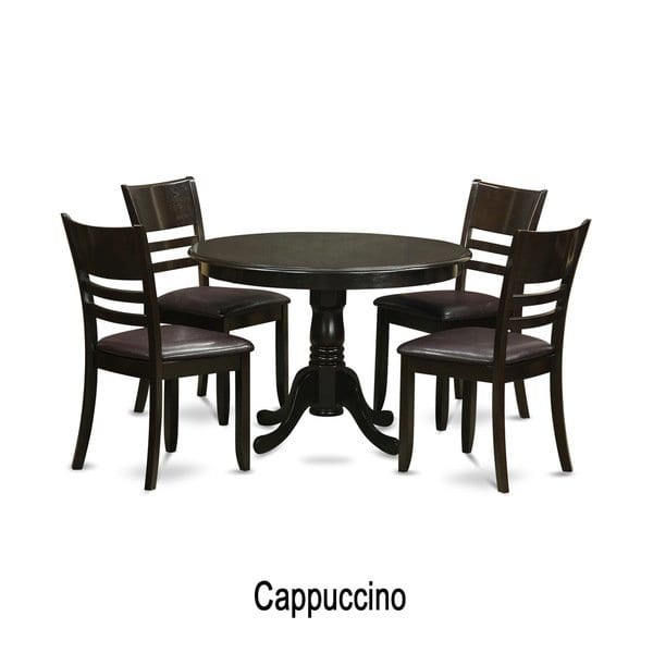 Shop 5-piece Small Dining Table and 4 Dinette Chairs - Free Shipping