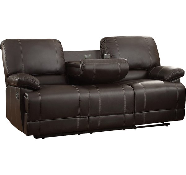 A recliner couch; the perfect
combination of style and comfort