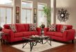 how to decorate with a red couch - Google Search | new house | Red