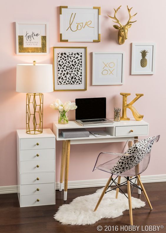 16 Ways to Revamp Your Desk | Dorm Decor | Pinterest | Room Decor