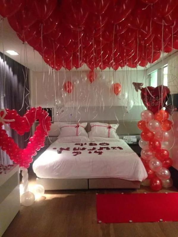 22 MOST ROMANTIC BEDROOM IDEAS | Anniversary | Valentines, Valentine