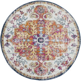 The selection of round area
rugs offer a complete designed look