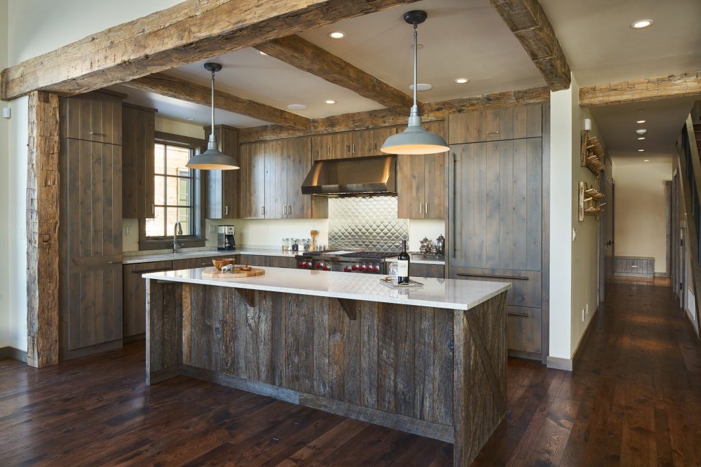 Contemporary Rustic Kitchen – TopsDecor.com