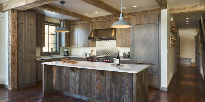 Contemporary Rustic Kitchen – TopsDecor.com