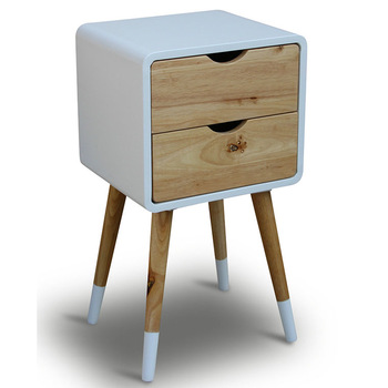 Modern Scandinavian Furniture Wooden Oak Legs Drawers Chest