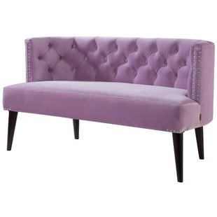 Armless Settee Sofas You'll Love | Wayfair