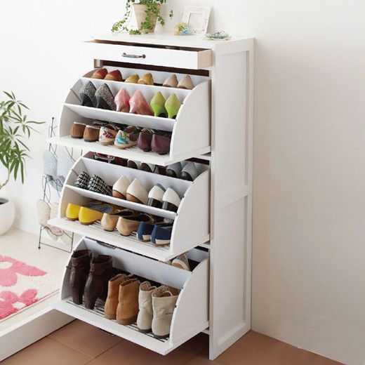 This. It is one of the most space-efficient shoe storage solutions I