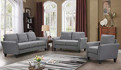 Amazon.com: Harper&Bright Designs Living Room Sets Living Room