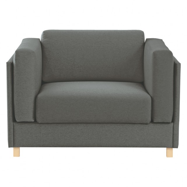 COLOMBO Charcoal fabric armchair sofa bed | Buy now at Habitat UK