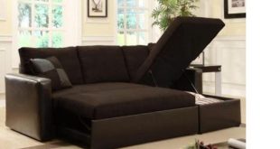 Modern Sofa Bed with Storage Chase