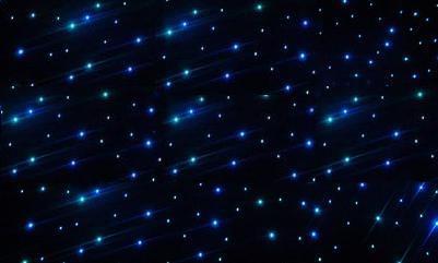 3x6 Meters LED Star Curtain LED Star Cloth Dj Effect Wedding