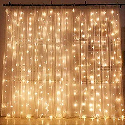 Amazon.com : Twinkle Star 300 LED Window Curtain String Light for