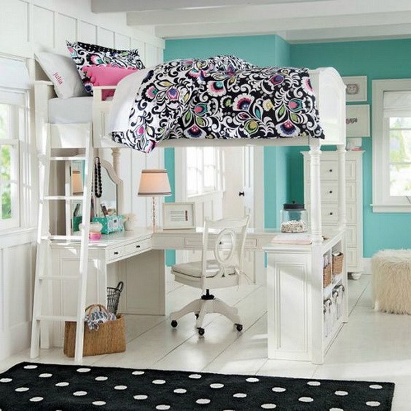 40+ Beautiful Teenage Girls' Bedroom Designs - For Creative Juice