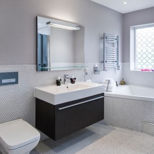 An overview of tiled bathrooms