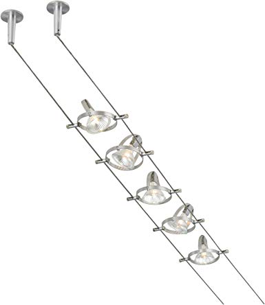 Tiella 800CBL5PN, Accent Electronic Low Volt Surface Track Lighting