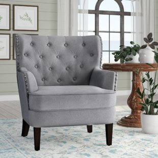 Grey & White Accent Chairs You'll Love | Wayfair
