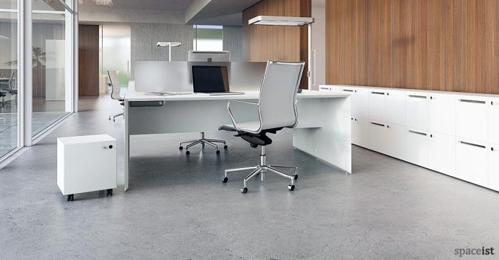 White desks | white office desks | white long desks