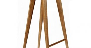 Amazon.com: Set of 2 Tractor Contemporary Carved Wood Barstool