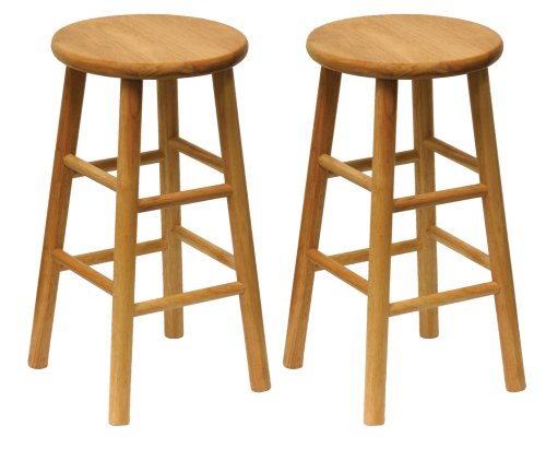 Amazon.com: Winsome 81784 Tabby Stool, Natural: Kitchen & Dining
