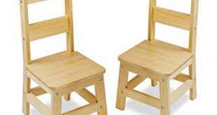 Amazon.com: Melissa & Doug Solid Wood Chairs, Chairs for Kids, Light