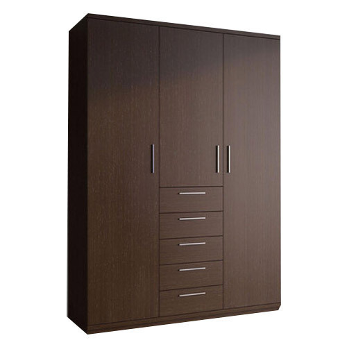 5 Drawer Wooden Designer Wardrobe For Home, Rs 850 /square feet | ID