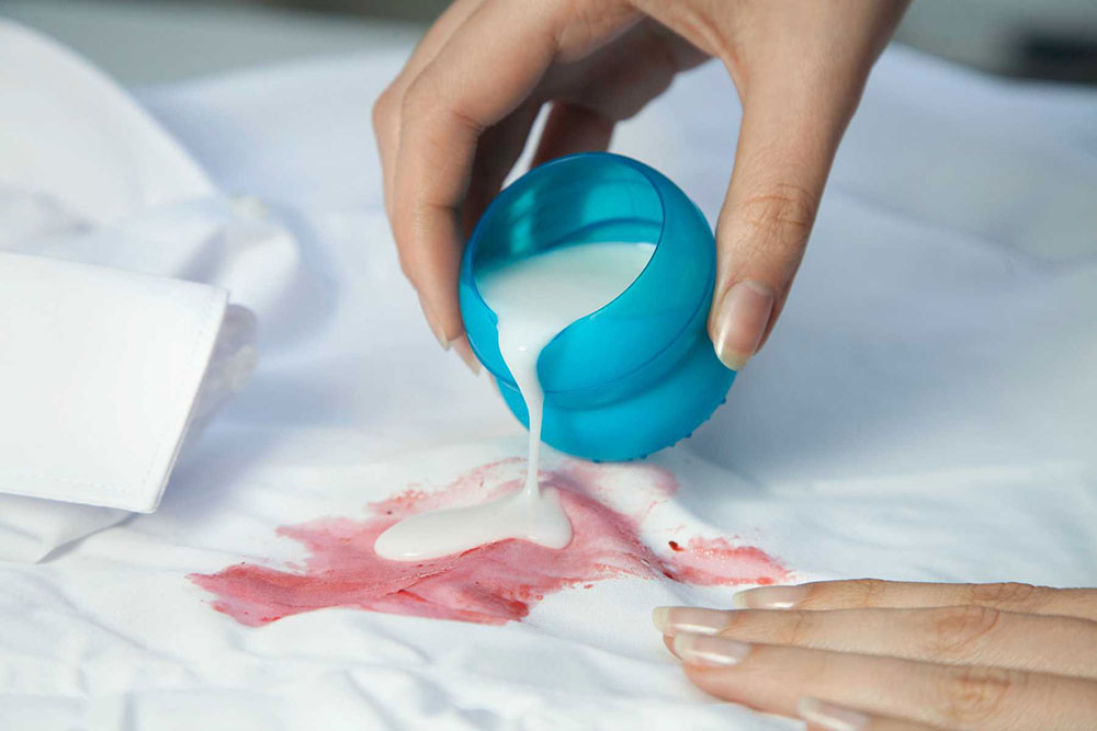Stain remover How to remove color from clothing without damaging it