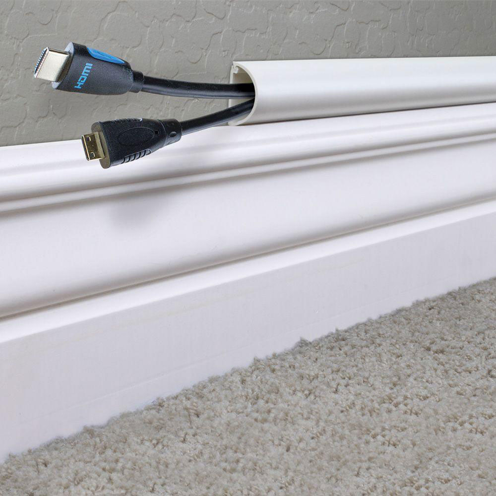 Power strip How to hide power cables in the living room (quick tips)