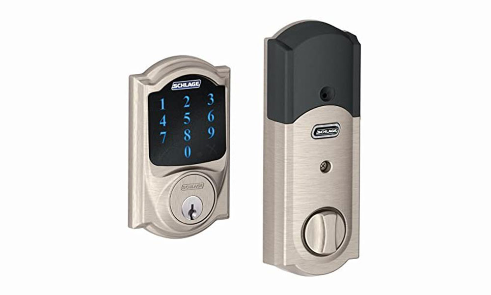 Touchscreen latch with built-in alarm How to improve the security of your home with a few affordable devices