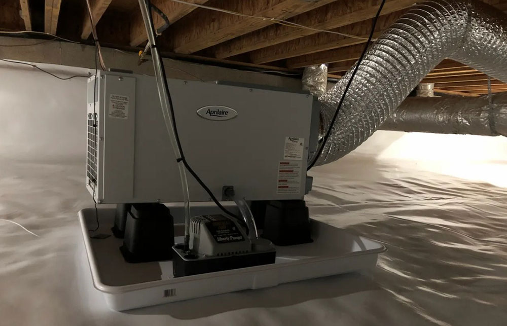 Crawling Use a Crawl Space dehumidifier to handle your Crawl Space air
