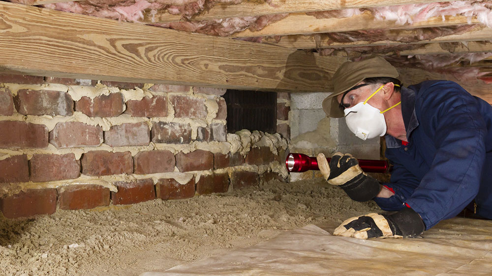 Smell Use a crawl space dehumidifier to deal with your crawl space air