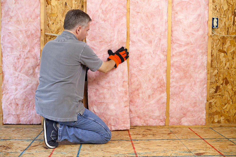 Thermal spray foam insulation against fiberglass, and that's better
