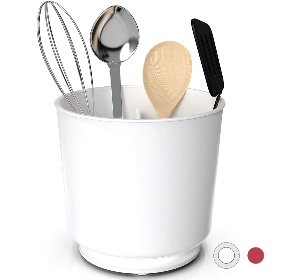 Cooler-Kitchen-Robust-Rotating-Utensil-Holder What is the best kitchen utensil holder out there?