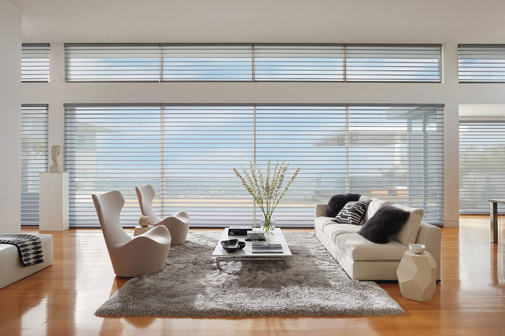 Hunter-Douglas-by-Hunter-Douglas What is the best placement for living room rugs?  (Replied)