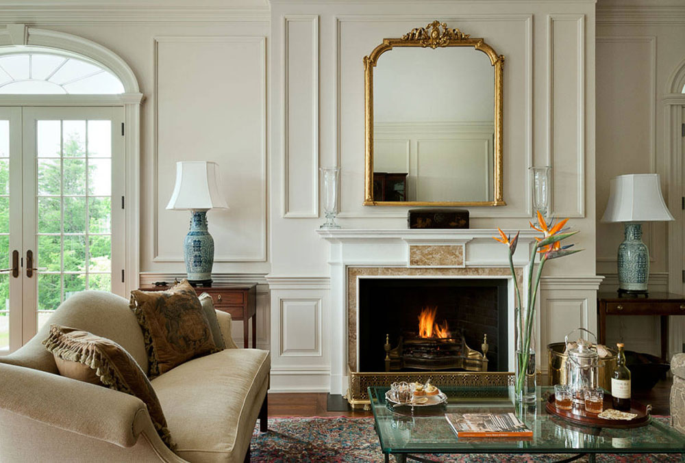 Connecticut-Estate-by-Crisp-Architects How to Decorate a Fireplace Cladding (Neat Decoration Ideas)