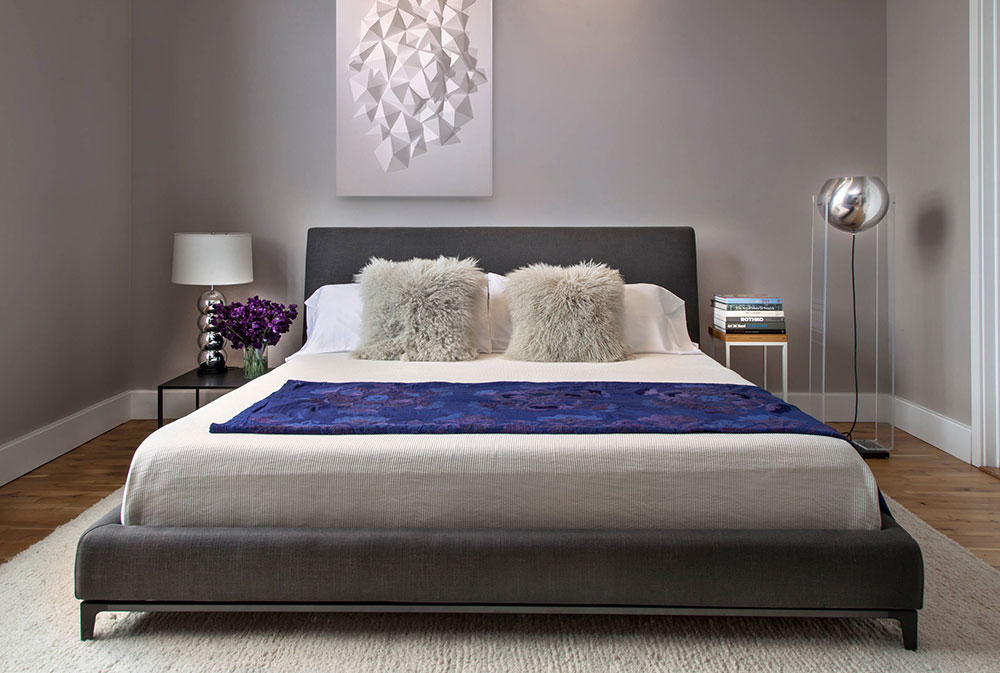 Bedroom-by-Lucy-Harris-Studio How to arrange a small bedroom with a queen-size bed