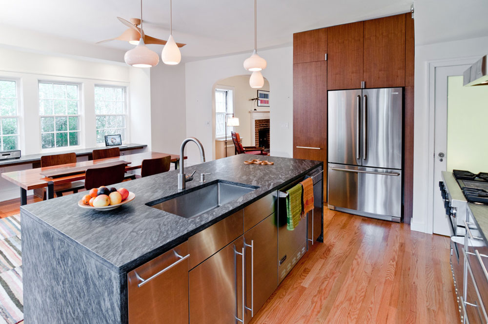 Jackson-Heights-House-by-Celeste-Umpierre-Architect How much does a kitchen island cost?  Answered quickly