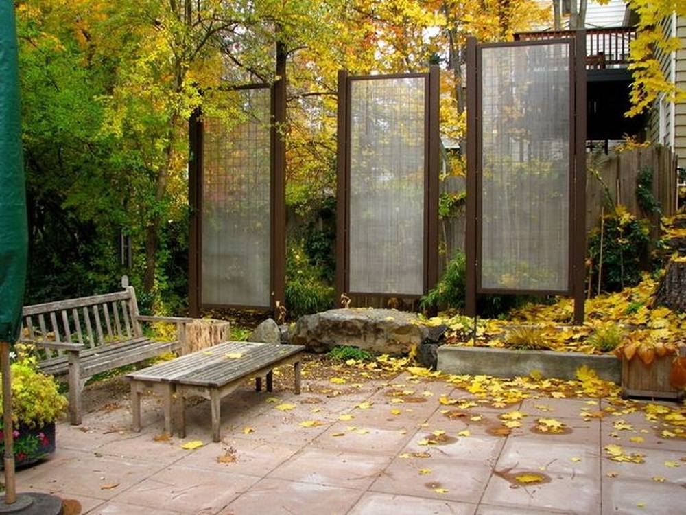 t2-123 Ideas for outdoor privacy screens that you can use in your home