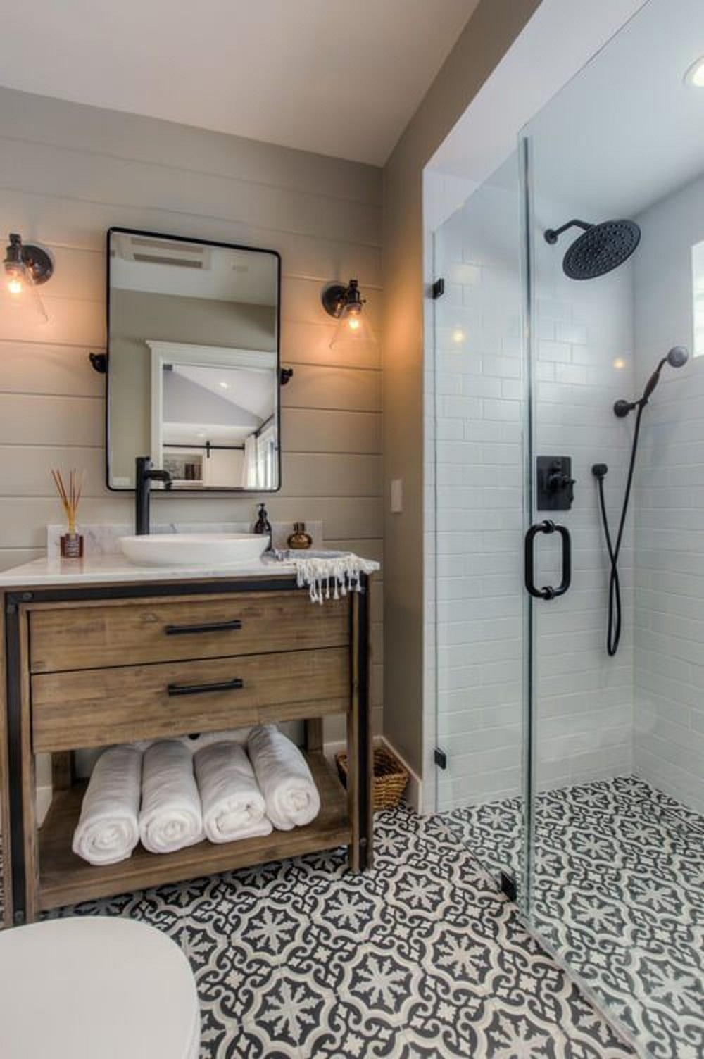 van10 Neat corner bathroom vanity ideas that you find useful