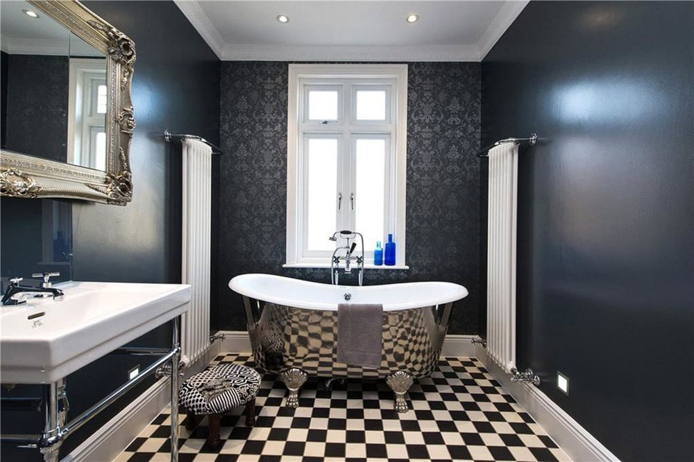 Coombe-House-by-Architecture-WK Vintage bathroom decoration that you can try in your home