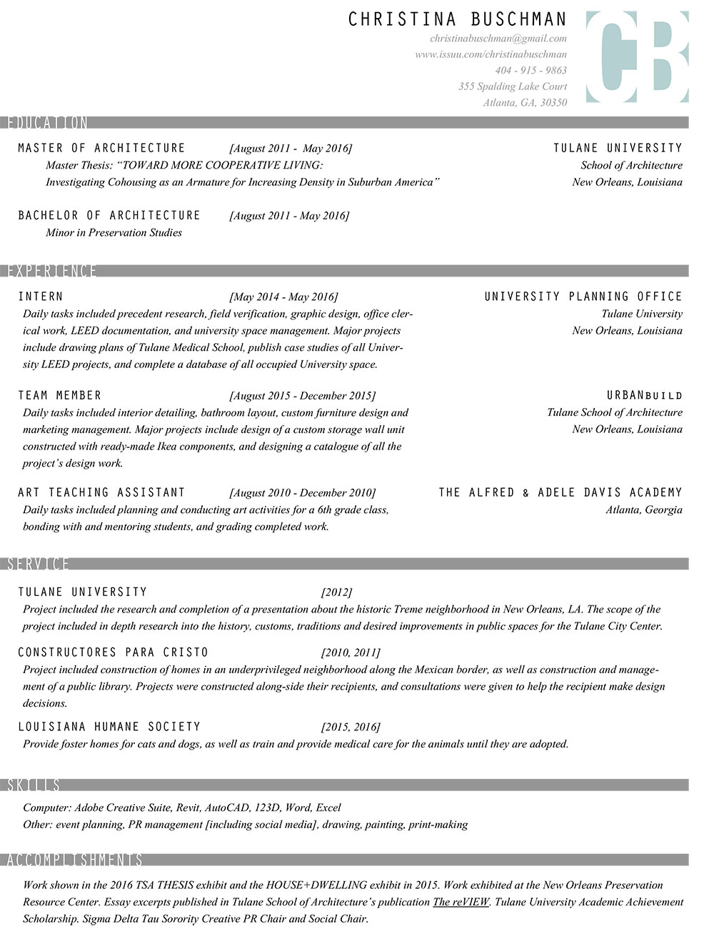 Architecture Student Resume The Architecture Resume you will be hired with (templates included)