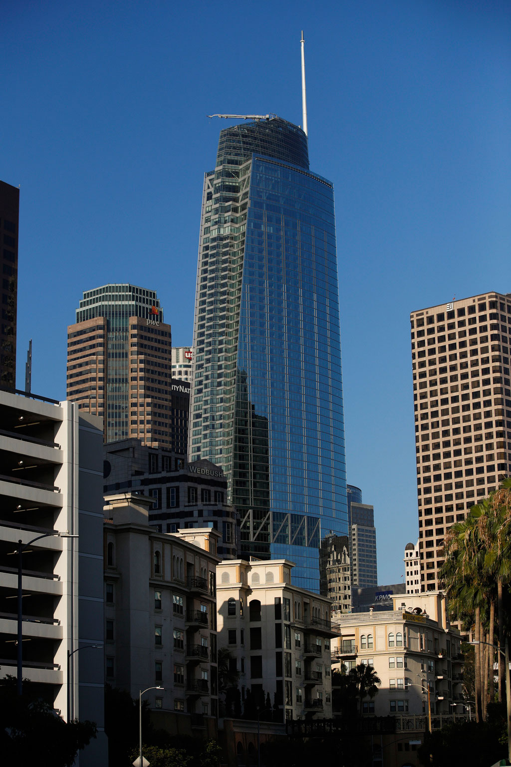 Wilshire Grand Center What Are the Best Looking Skyscrapers in Los Angeles?