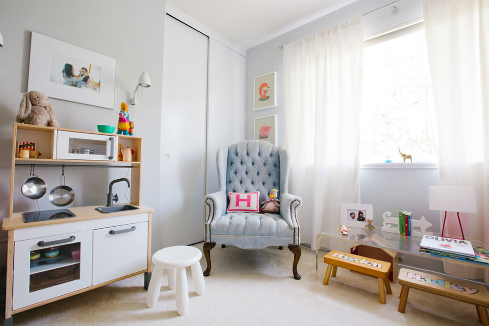 A San Francisco View Apartment by Nanette Wong Tips on adding a wing chair to your room