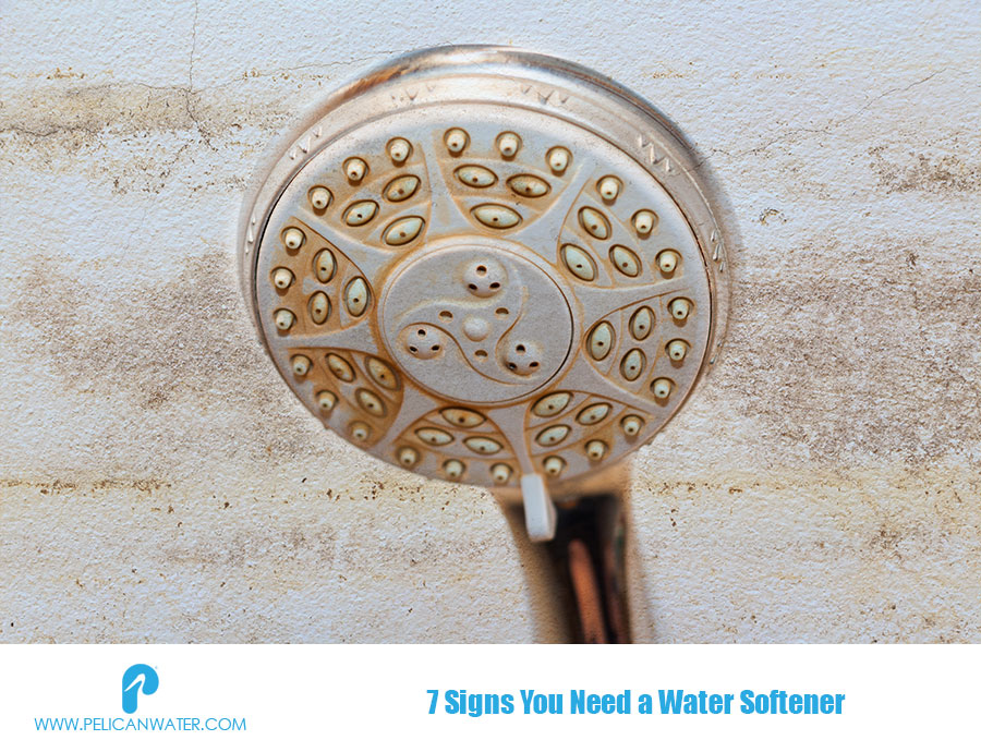7 signs indicating that you need a water
softener